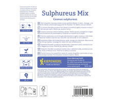 Förpackningsinformation för fröer av gullskära