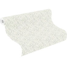 Tapetrulle med blommönster