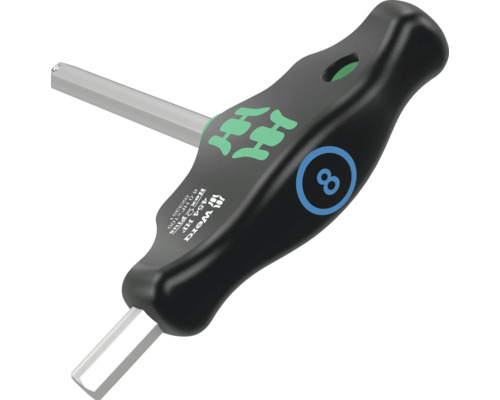 Wera Insexnyckel med T-handtag, nyckelvidd 8 mm
