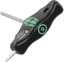 Wera T-handtagsskruvmejsel med Torx-profil storlek 9