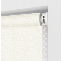 Detaljbild av en rullgardin med kedjemekanism