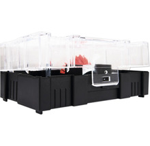 Levandefälla för möss med transparent lock