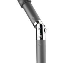 Detaljvy av en parasollfog i metall