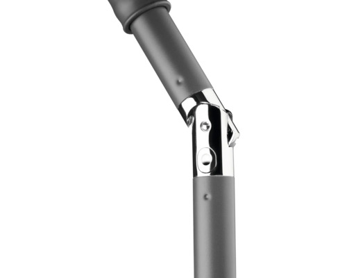 Detaljvy av en parasollfog i metall