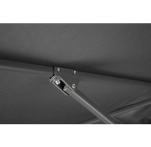 Detaljbild av anslutningsstycket på en paviljong