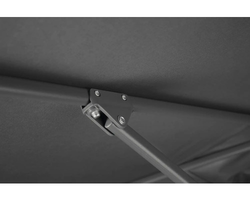 Detaljbild av anslutningsstycket på en paviljong