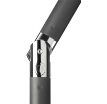 Detaljvy av en parasollmekanism i metall