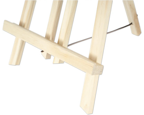 Detaljvy av en trästaffli