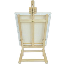 Träställ med duk bakifrån