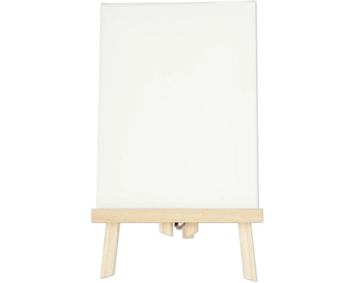 Tom duk på trästaffli