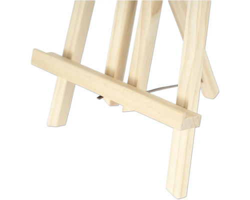 Trästaffli för konsttillbehör