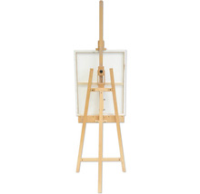 Trästaffli med canvas