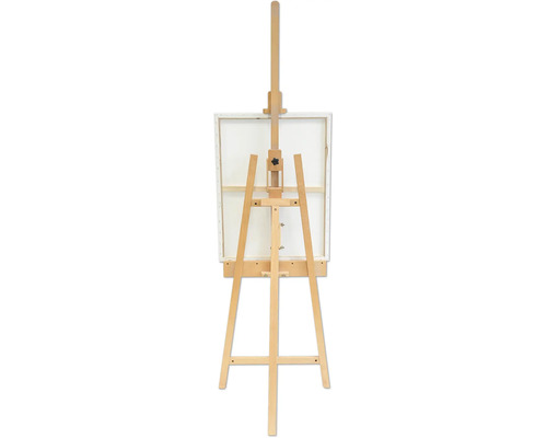 Trästaffli med canvas