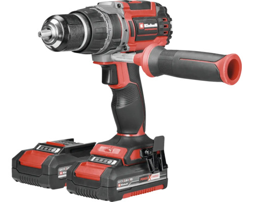 Einhell sladdlös borrskruvdragare med extrahandtag och batteri