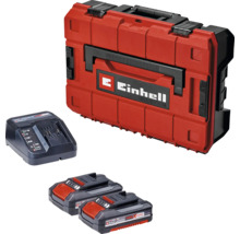 Einhell verktygsväska med två batterier och laddare