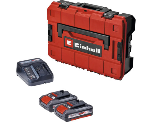 Einhell verktygsväska med två batterier och laddare