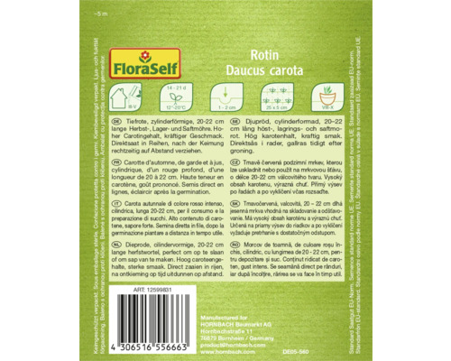 Rotin morotsfrö Daucus carota