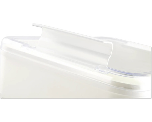 Förvaringsbehållare med doseringshjälp