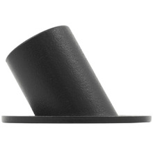Svart rörgenomföring i plast