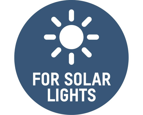 Symbol för solcellslampor