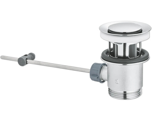 Tvättställsplugg med dragstång