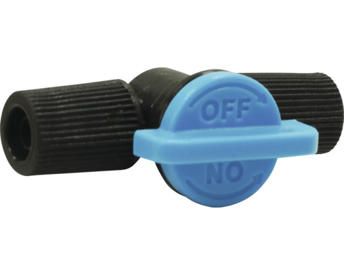 Slangkoppling med avstängningskran för trädgårdsslangar