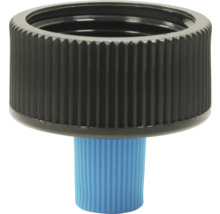 Skruvlock med utloppsrör