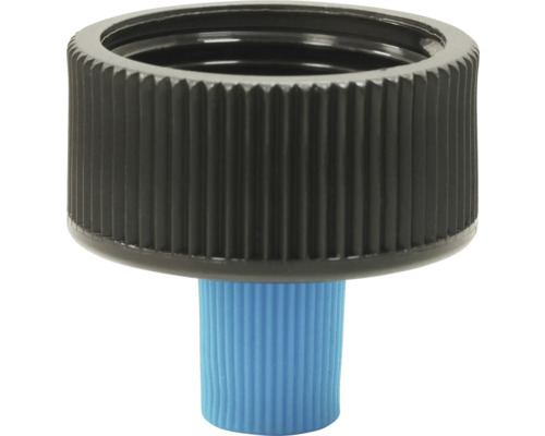 Skruvlock med utloppsrör