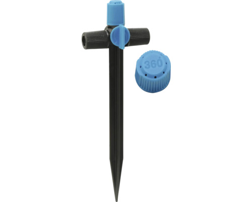 Trädgårdssprinkler med 360-graders inställning för bevattning