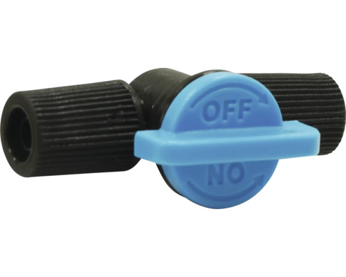 Bevattningsdetalj med avstängningsventil