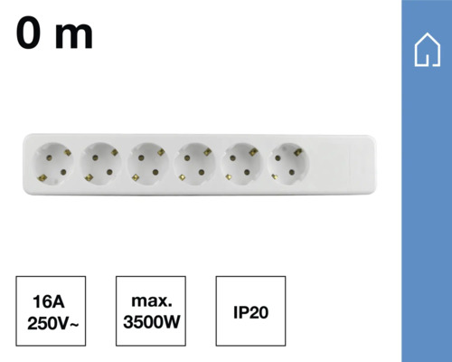 Grenuttag med sex uttag