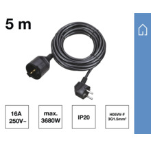 Förlängningssladd, fem meter lång