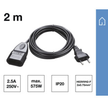 Två meter lång anslutningskabel