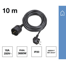 Förlängningskabel, 10 meter lång