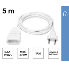 Förlängningssladd, 5 meter lång