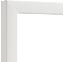 Detaljvy av en vit fotoramprofil