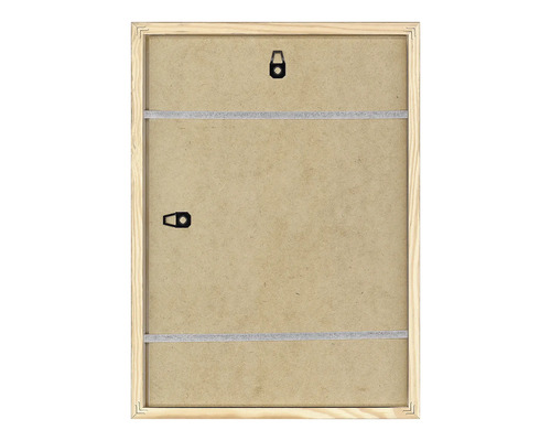 Baksida av en fotoram med hängare