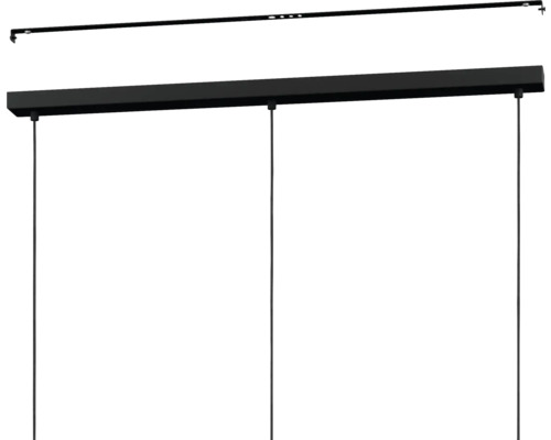 Svart hänglampa för takmontering