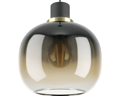 Hänglampa med glaskupol