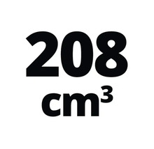208 kubikcentimeter