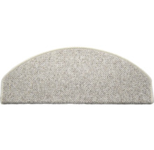 Halvrund trappmatta i textil