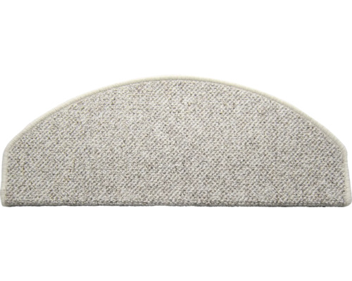 Halvrund trappmatta i textil