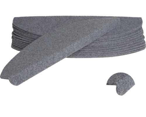 Trappmattor i filt i en stapel