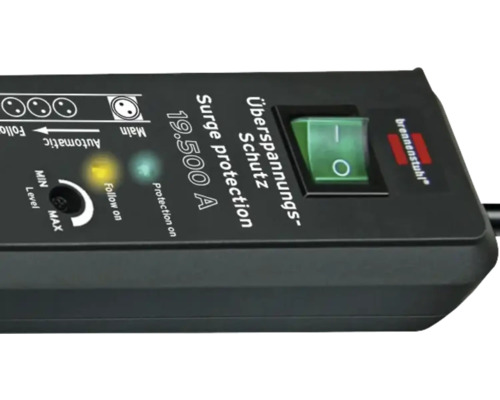 Överspänningsskydd med Brennenstuhl-logotyp