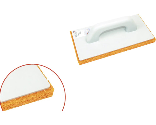 Svampbräda med handtag för rengöringsarbeten