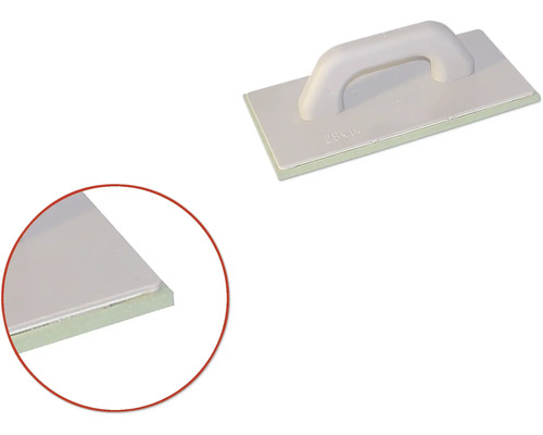 Plastskrapa med handtag, storlek 28 x 14 cm