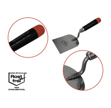 Murarspackel Maurerlob med blad av rostfritt stål och plasthandtag