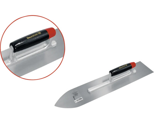 Putslevare med plasthandtag