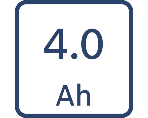 Symbol 4,0 amperetimmar