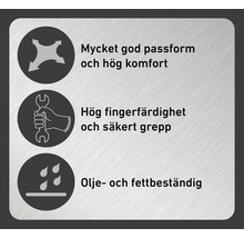 Mycket god passform och hög komfort